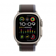 Apple Watch Ultra 2 49mm Titanium Case with Blue/Black Trail Loop