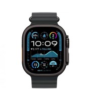 Apple Watch Ultra 2 49mm Black Titanium Case with Black Ocean Band