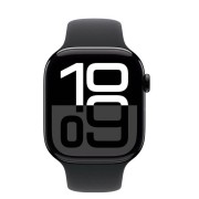 Apple Watch Series 10 46mm Aluminum Black with Black Sport