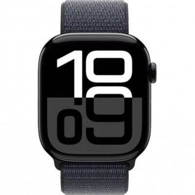 Apple Watch Series 10 46mm Aluminum Black with Ink Sport Loop